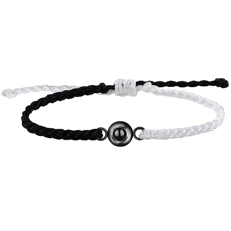 Personalized Circle Photo Bracelet - Image 2