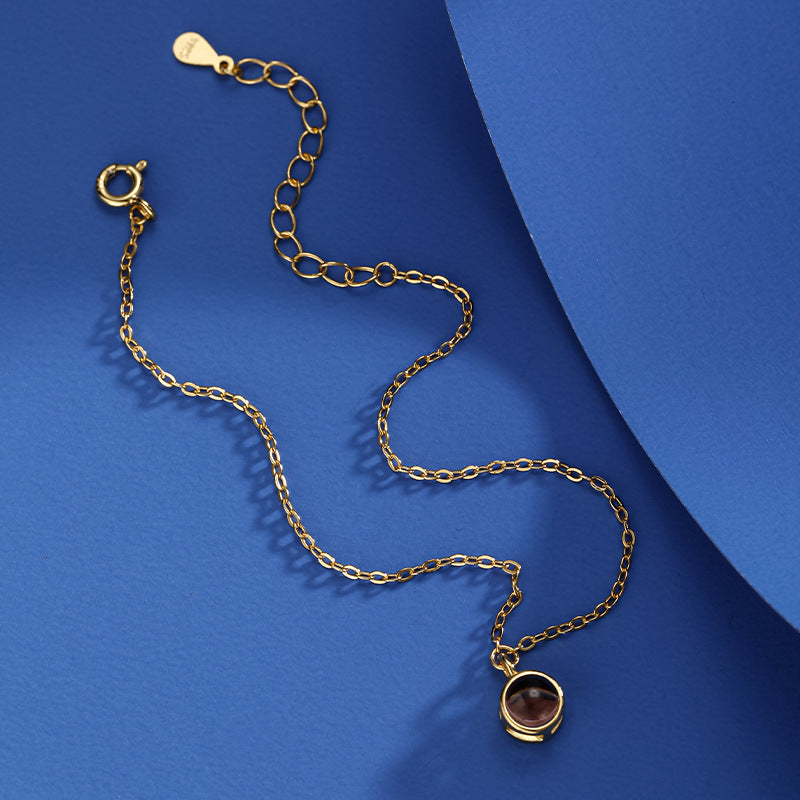 Custom Photo Projection Circle Bracelet - Image 4