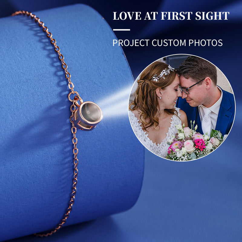 Custom Photo Projection Circle Bracelet - Image 7