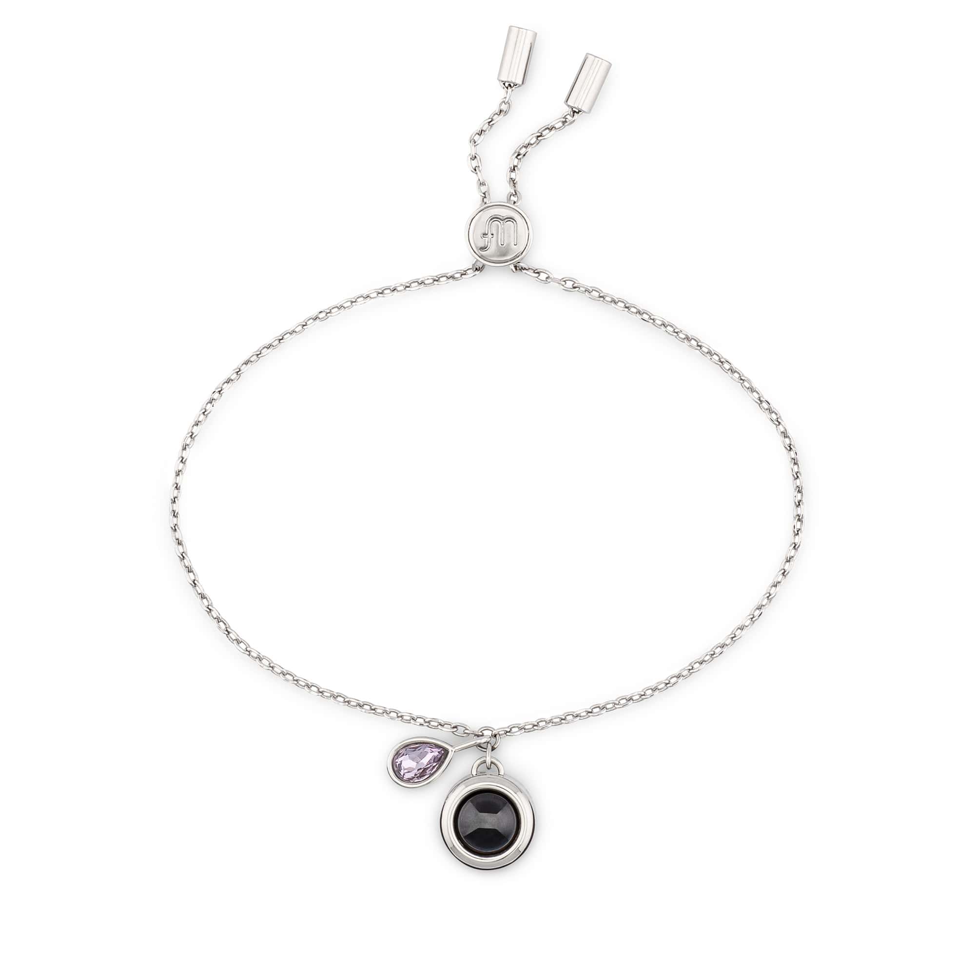 Personalized Birthstone Slider Bracelet - Image 4