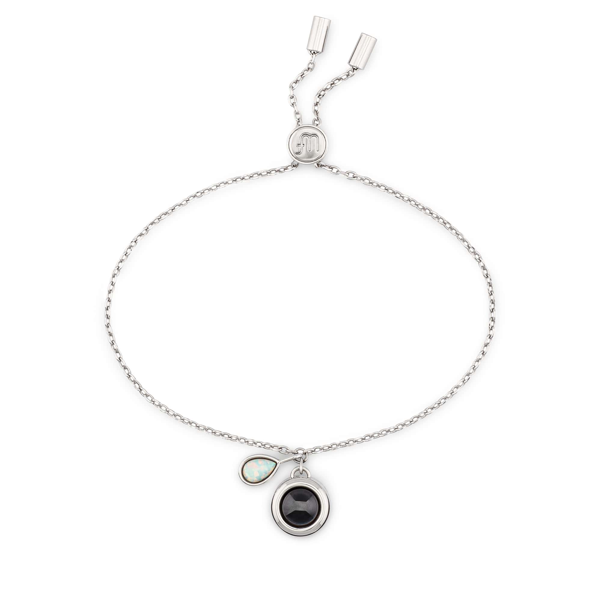 Personalized Birthstone Slider Bracelet - Image 17