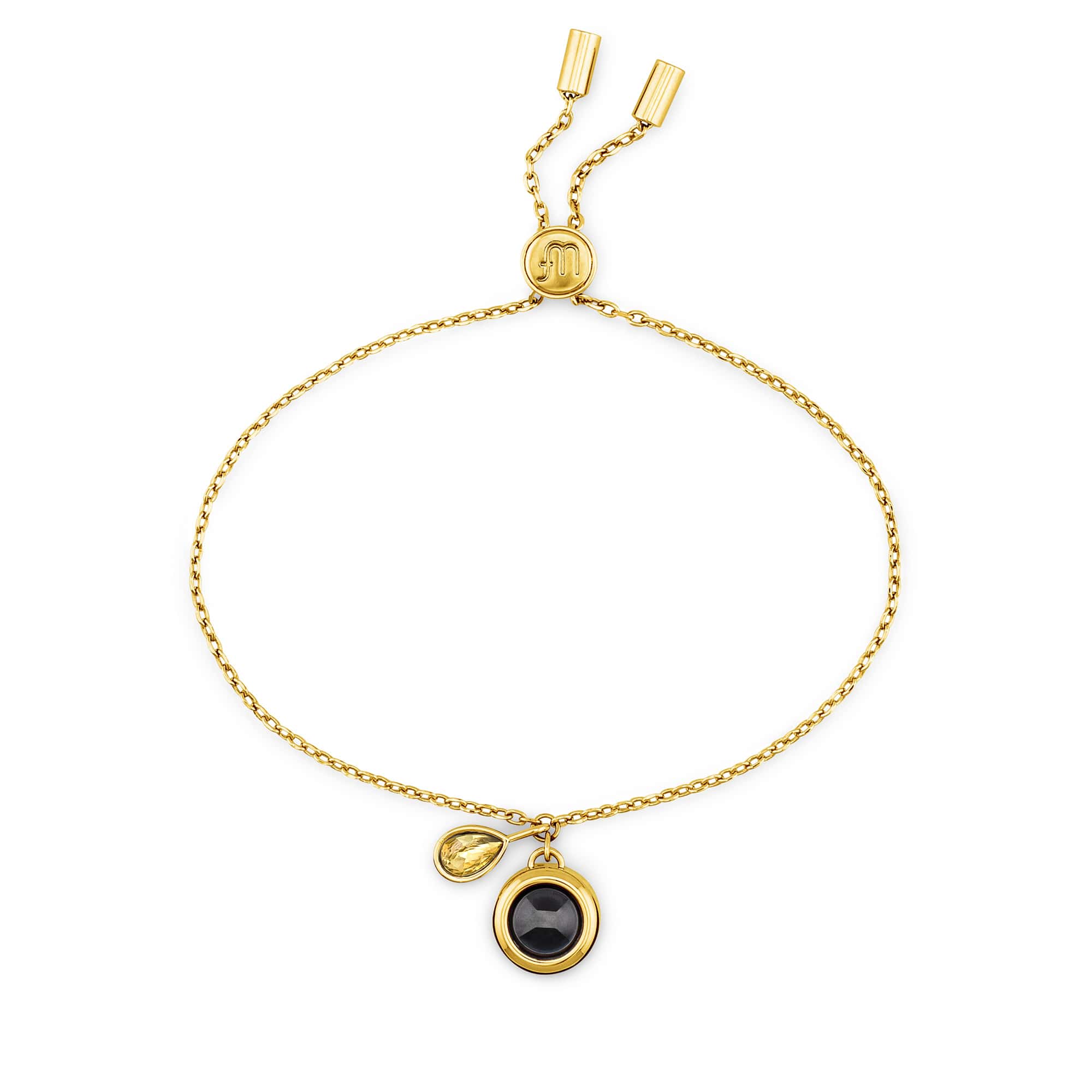 Personalized Birthstone Slider Bracelet - Image 23