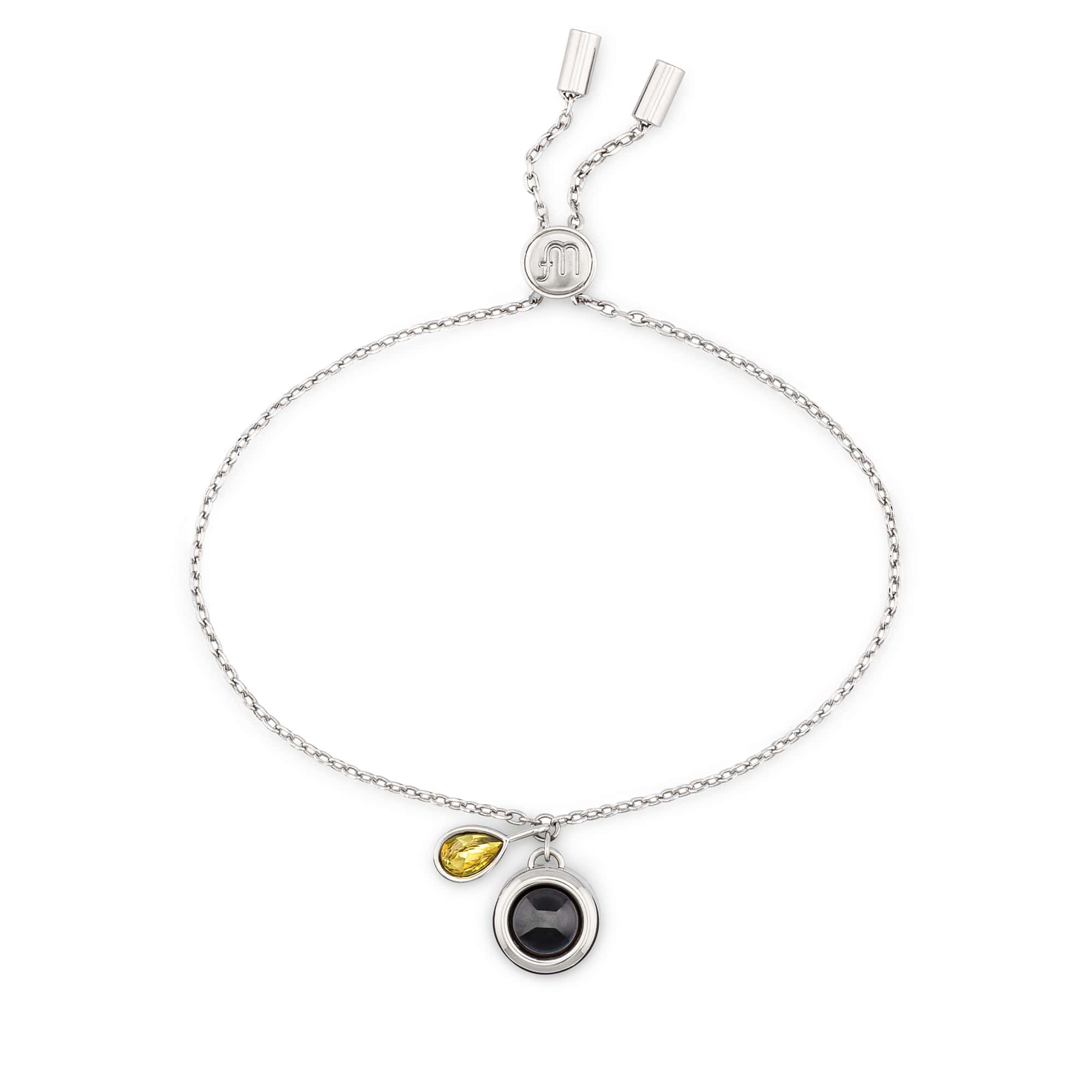 Personalized Birthstone Slider Bracelet - Image 24