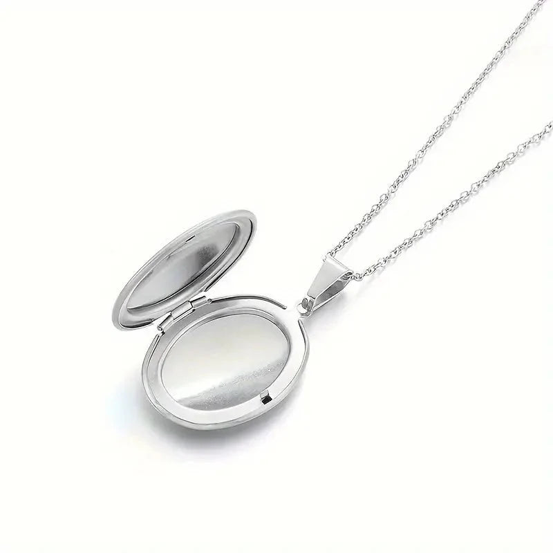 Custom Photo Engraved Memorial Ash Pendant - Image 6