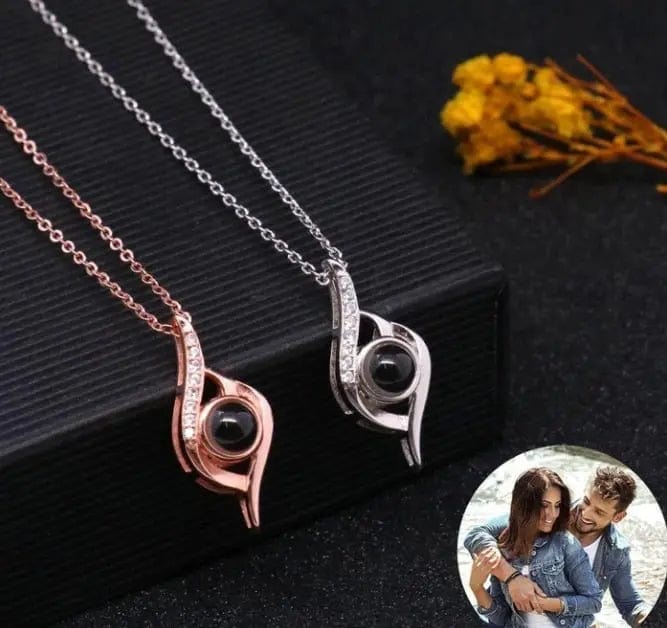 Custom Photo Projection Eye Necklace - Image 2