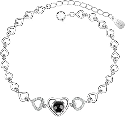 Custom Photo Projection Heart Fashion Bracelet - Image 4